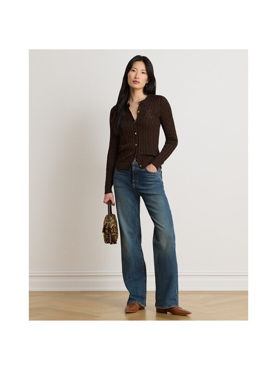 Lauren Ralph Lauren - Palmikkoneuletakki - 505 CIRCUIT BROWN | Stockmann - photo 3