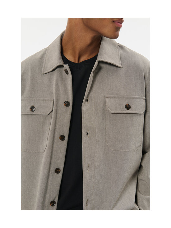 Matinique - MADamo krekls ar apkakli - 130 WALNUT MELANGE | Stockmann - photo 3