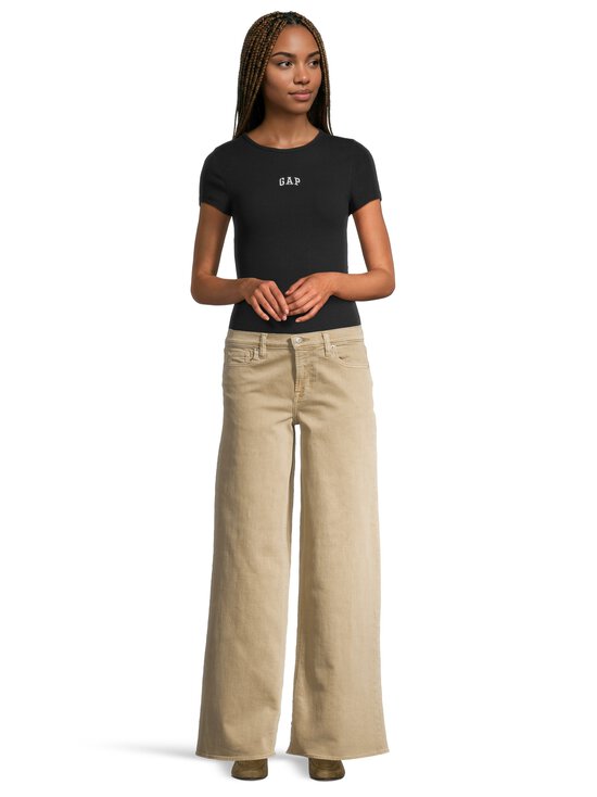GAP - Mid Rise Wide Leg -farkut - DARK CHINO | Stockmann - photo 3