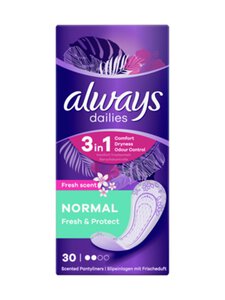 Always - Pesukaitse Fresh & Protect Normal, 30 tk | Stockmann