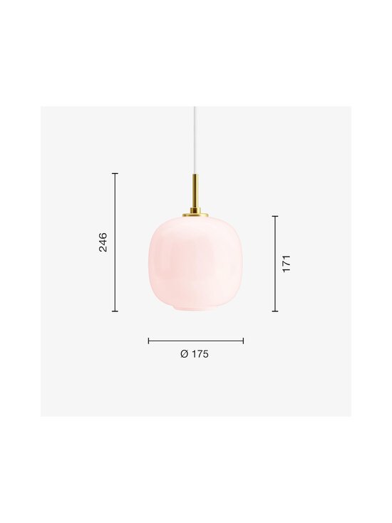 Louis Poulsen - VL45 Radiohus Pale Rose -riippuvalaisin - PALE ROSE - photo 3 Louis Poulsen - VL45 Radiohus Pale Rose -riippuvalaisin - PALE ROSE | Stockmann - photo 3