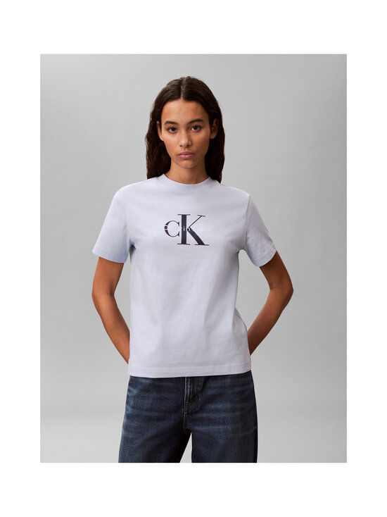Calvin Klein Jeans - Hero Classic Monologo t-paita - C1O BREEZY BLUE | Stockmann - photo 3
