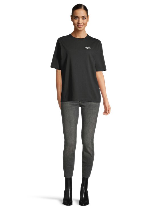 Maison Kitsuné - Handwriting Comfort t-paita - O197 BLACK/WHITE | Stockmann - photo 2