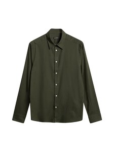 J.Lindeberg - Triiksärk Light Flanell Slim Fit - M354 FOREST GREEN | Stockmann