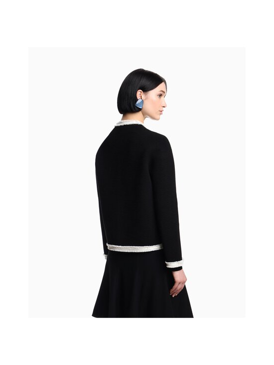 Emporio Armani - Neuletakki - MC006 BLACK/WHITE - photo 4 Emporio Armani - Neuletakki - MC006 BLACK/WHITE | Stockmann - photo 4