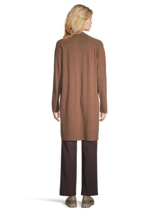 ESSENTIALS by Stockmann - Kardigan Airy - BROWN MEL 225470 - photo 3 ESSENTIALS by Stockmann - Kardigan Airy - BROWN MEL 225470 | Stockmann - photo 3