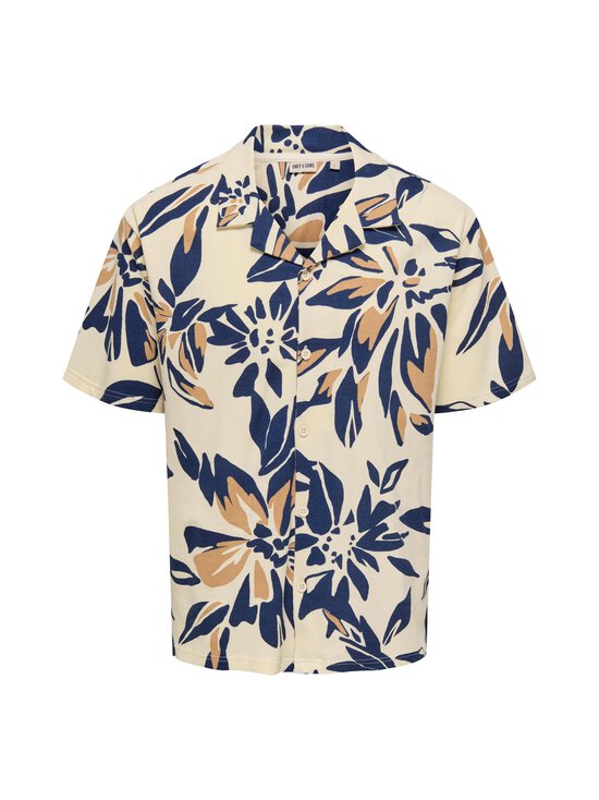 Only & Sons - OnsPiero Relaxed Fit -kauluspaita - ALABASTER GLEAM AOP:INSIGNIA BLUE/TAFFY - photo 1 Only & Sons - OnsPiero Relaxed Fit -kauluspaita - ALABASTER GLEAM AOP:INSIGNIA BLUE/TAFFY | Stockmann - photo 1