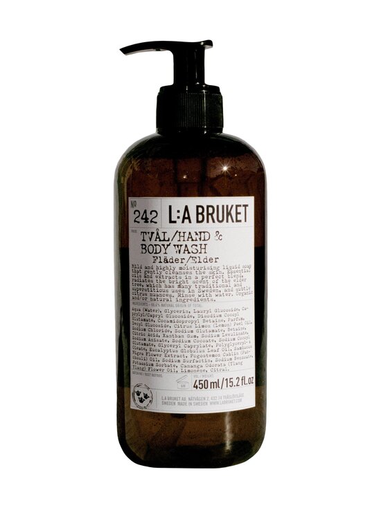 Hand & Body Wash Elderflower -nestesaippua 450 ml