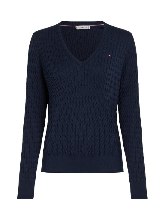 Tommy Hilfiger - Palmikkoneule - C1G DARK NIGHT NAVY | Stockmann - photo 1