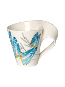 Villeroy & Boch - NewWave Caffè Morpho Cypris krūze 0 - VALKOINEN/SININEN | Stockmann
