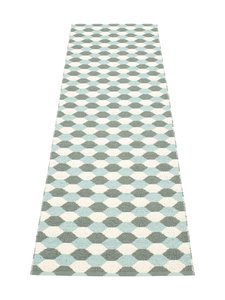 Pappelina - Dana-muovimatto 70 x 250 cm - ARMY/PALE TURQUOISE | Stockmann