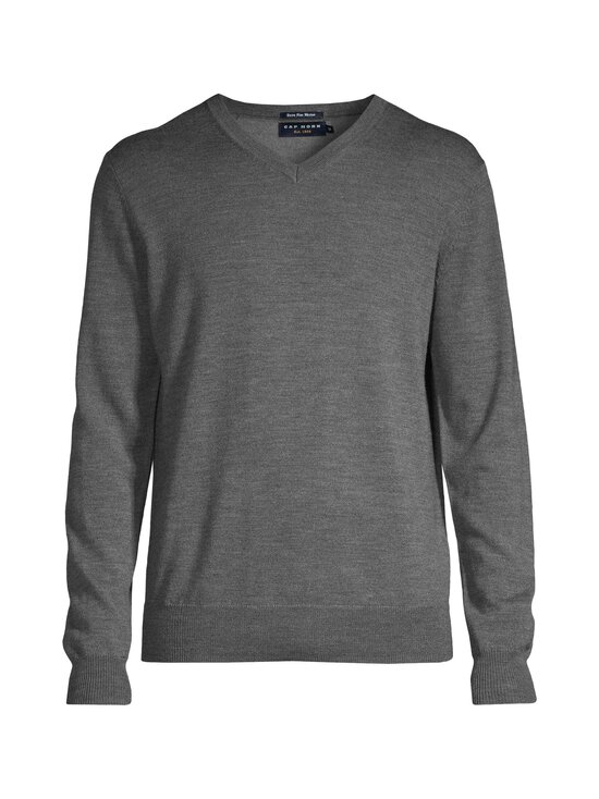 Cap Horn - Scott-merinoneulepaita - GREY MEL. EC20188 - photo 1 Cap Horn - Scott-merinoneulepaita - GREY MEL. EC20188 | Stockmann - photo 1