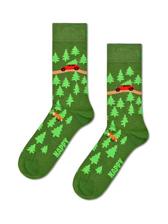Happy Socks - Sokid Tree On Its Way - 7300 GREEN | Stockmann - photo 1