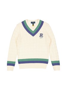 Polo Ralph Lauren - Crickt V-Neck džemperis - CRKT CRM/CLAS BLUE/FRWAY GREEN Polo Ralph Lauren - Crickt V-Neck džemperis - CRKT CRM/CLAS BLUE/FRWAY GREEN | Stockmann