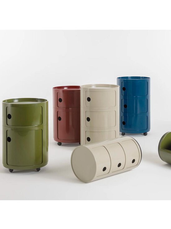 Kartell - Componibili Big -säilytyskaluste 3-osainen / pyörät sininen - BLUE | Stockmann - photo 2