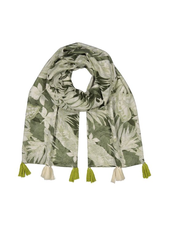 A+more - Ansku pareo šalle 100 x 180 cm - GREEN/WHITE | Stockmann - photo 1