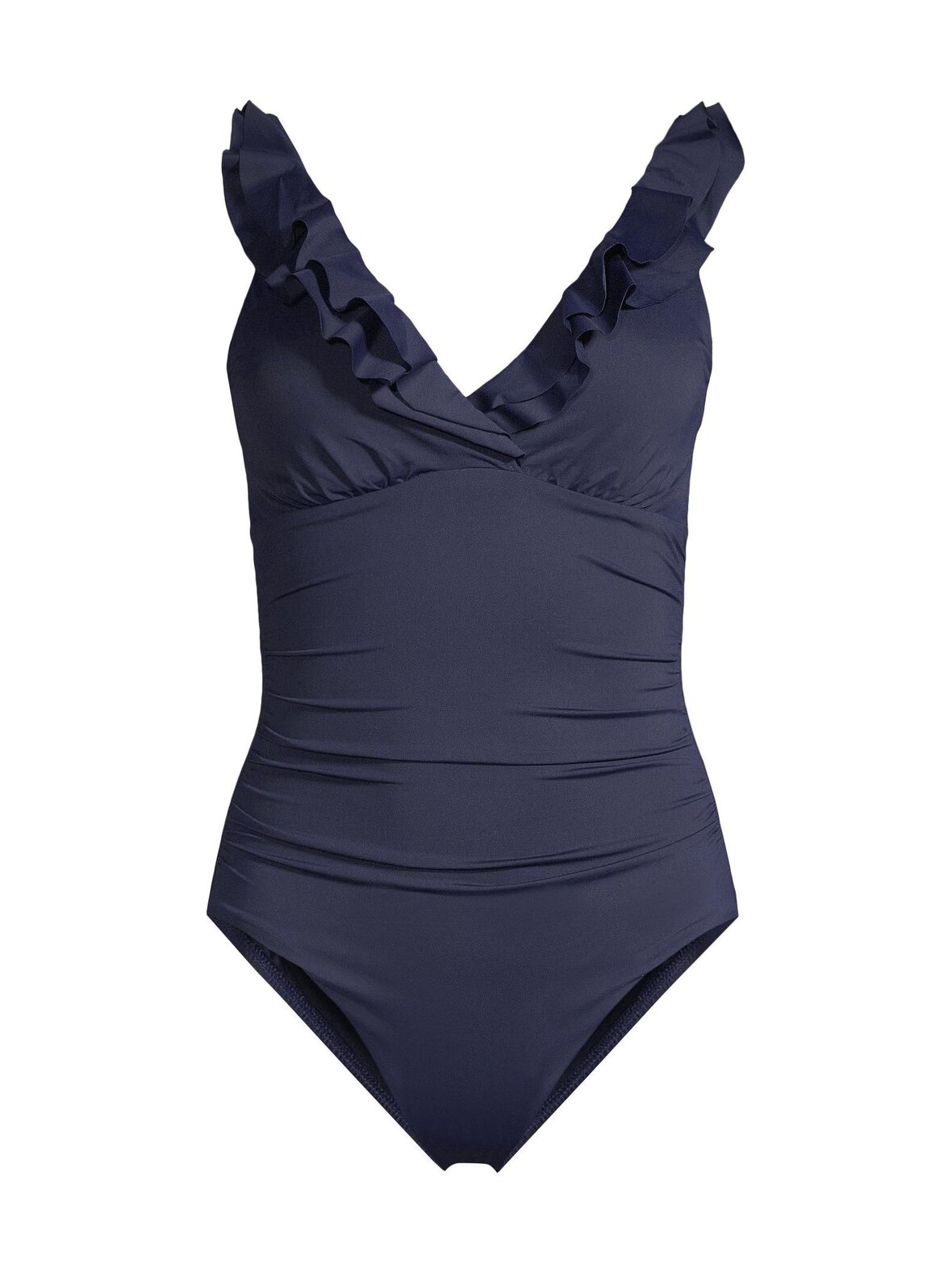 Ruffle Surplice -uimapuku