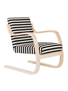 Artek - Nojatuoli 402 - MUSTA,VALKOINEN | Stockmann