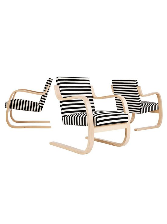 Artek - Nojatuoli 402 - MUSTA,VALKOINEN - photo 2 Artek - Nojatuoli 402 - MUSTA,VALKOINEN | Stockmann - photo 2