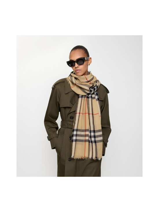Burberry - Check-kaulahuivi - A2021 SAND | Stockmann - photo 5