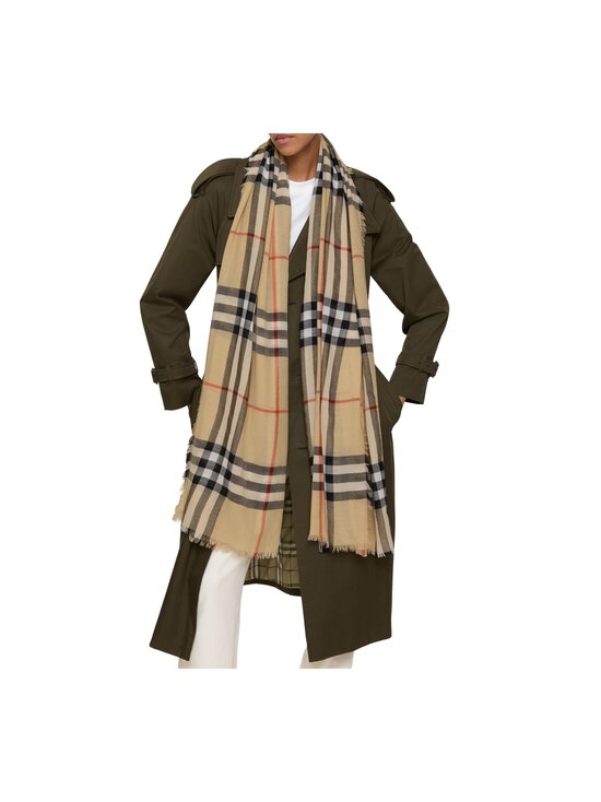 Burberry - Check-kaulahuivi - A2021 SAND | Stockmann - photo 6