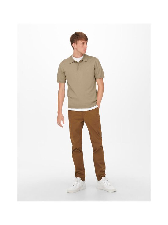 Only & Sons - OnsWyler Life Reg polo krekls - CHINCHILLA - photo 3 Only & Sons - OnsWyler Life Reg polo krekls - CHINCHILLA | Stockmann - photo 3