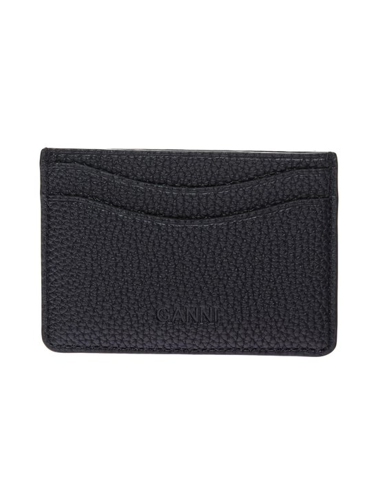 Ganni - Ganni Bou Grained -korttikotelo - 099 BLACK | Stockmann - photo 2