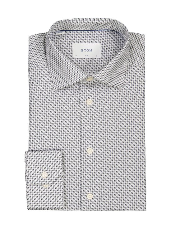 Eton - Triiksärk Slim Fit Geometric Twill - 26 DARK BLUE | Stockmann - photo 1