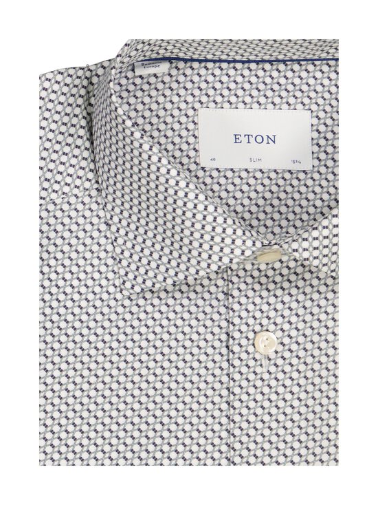 Eton - Triiksärk Slim Fit Geometric Twill - 26 DARK BLUE | Stockmann - photo 2