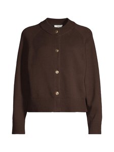 NOOM - Harlow Cropped -neuletakki - BROWN | Stockmann