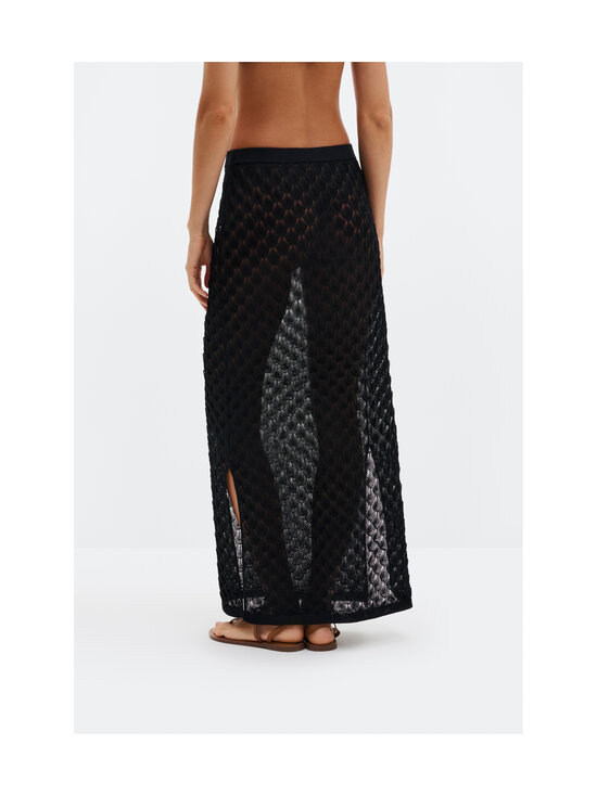 Malina - Fannie Pointelle adīti garie svārki - 10007 BLACK | Stockmann - photo 3