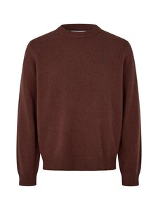Samsoe Samsoe - Sapatrik Wool -neulepaita - BITTER CHOCOLATE | Stockmann