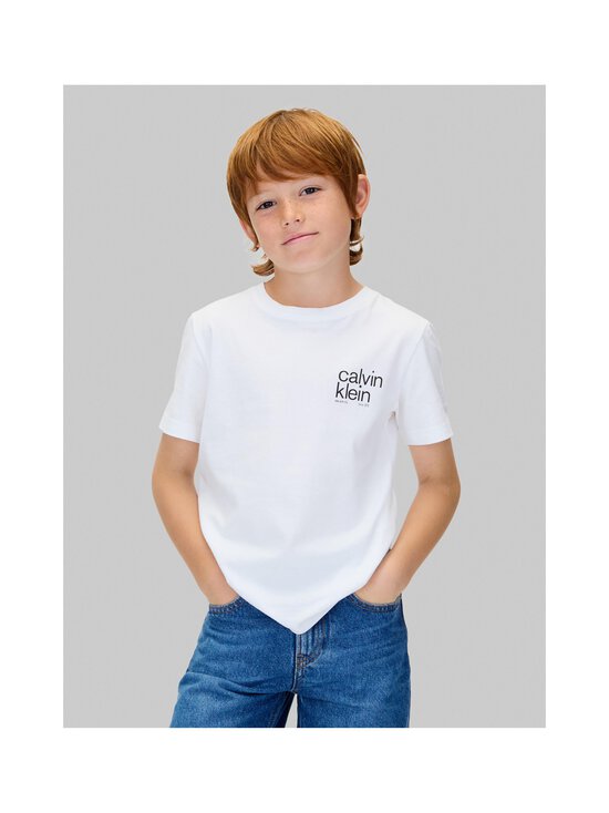 Calvin Klein Kids - T-särk Regular Small Graphic - YAF BRIGHT WHITE | Stockmann - photo 3