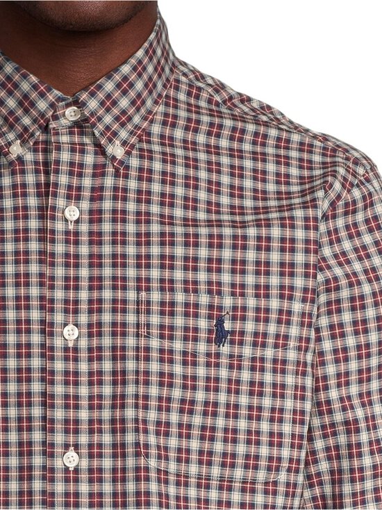 Polo Ralph Lauren - Särk Sport - 001 7377 RED CREAM MULTI | Stockmann - photo 4