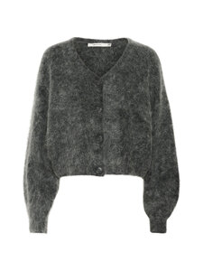 Gestuz - GZdebbie V adīta mohēras vilnas jaka - 170 CHARCOAL MELANGE | Stockmann