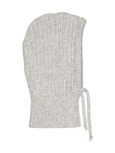 A+more - Softbabyhood adīta vilnas kapuce - LIGHT GREY MELANGE 1910 | Stockmann