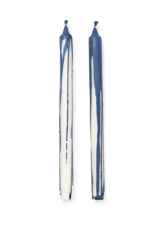 Ferm Living - Dryp Deep Blue -kynttilät 2 kpl - DEEP BLUE - photo 1 Ferm Living - Dryp Deep Blue -kynttilät 2 kpl - DEEP BLUE | Stockmann - photo 1
