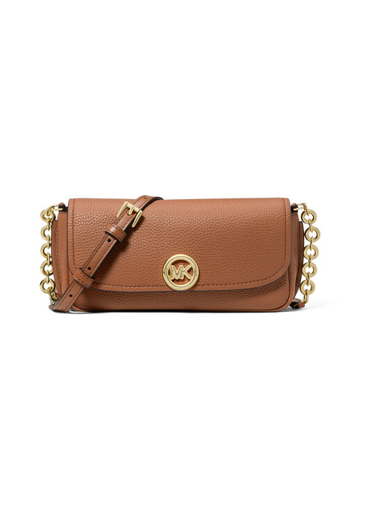Michael Michael Kors - Nahkkott Nolita Sm Flap Chain Xbody - 230 LUGGAGE | Stockmann - photo 1