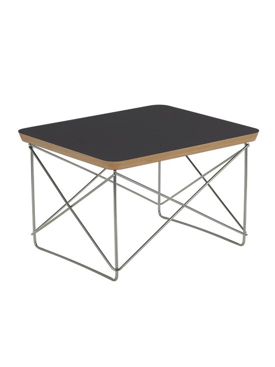 Vitra - Eames Occasional Table LTR -sivupöytä musta laminaatti / ruostumaton teräs - BLACK | Stockmann - photo 1
