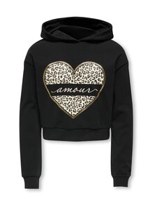 KIDS ONLY - Cooper -huppari - BLACK PRINT:AMOUR/LEO HEART | Stockmann