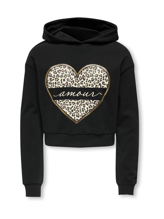 KIDS ONLY - Cooper -huppari - BLACK PRINT:AMOUR/LEO HEART - photo 1 KIDS ONLY - Cooper -huppari - BLACK PRINT:AMOUR/LEO HEART | Stockmann - photo 1