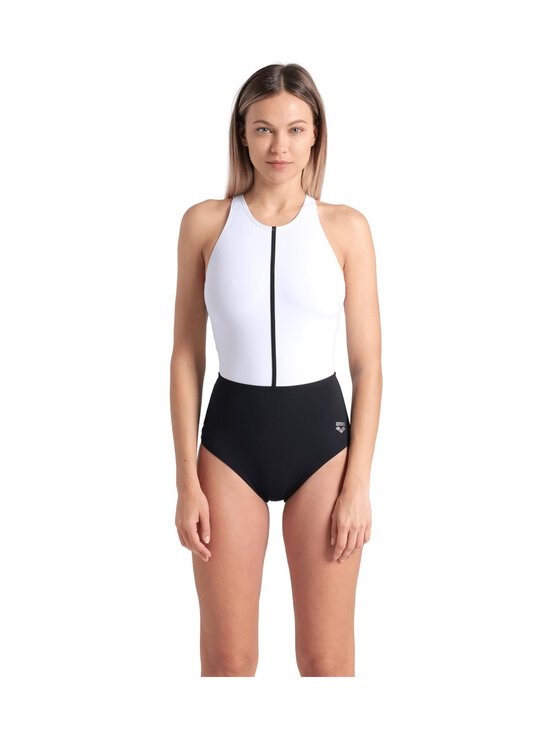 Arena - Silvia Cross Back peldkostīms - 515 BLACK-WHITE-BLACK - photo 3 Arena - Silvia Cross Back peldkostīms - 515 BLACK-WHITE-BLACK | Stockmann - photo 3
