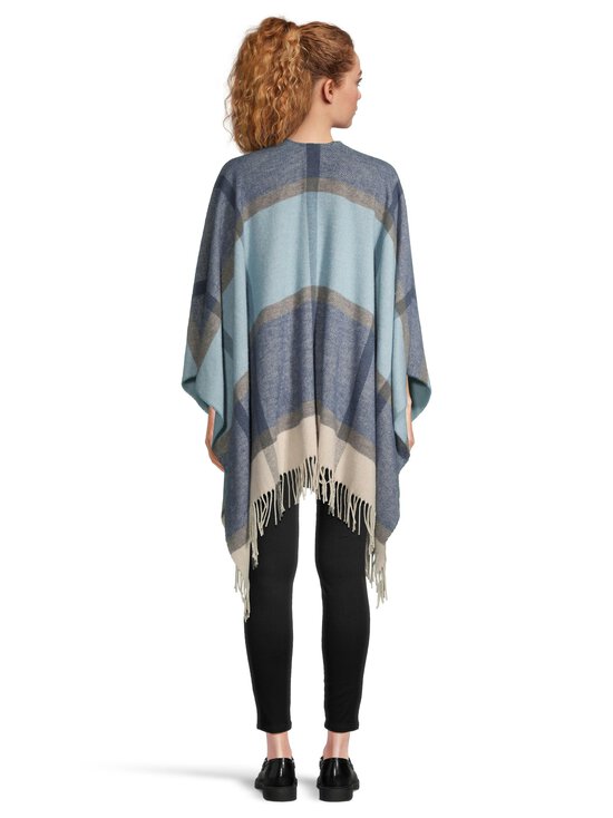 A+more - Ashlyn pončo 130 x 170 cm - BLUE/BEIGE - photo 3 A+more - Ashlyn pončo 130 x 170 cm - BLUE/BEIGE | Stockmann - photo 3