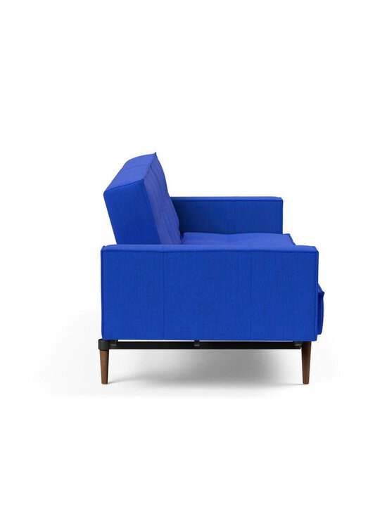 Innovation Living - Splitback Styletto -vuodesohva käsinojilla Elegance-kangas 512 ultramariini / ruskea tammi - BLUE | Stockmann - photo 6