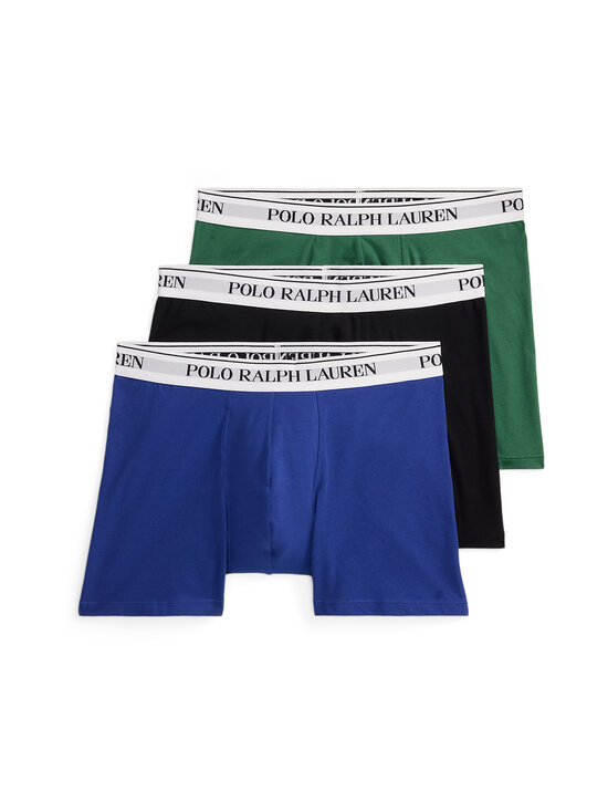 Polo Ralph Lauren - Bokseršorti, 3 gab. - 107 3PK BLK/BLU YCHT/VERANO GREEN | Stockmann - photo 1
