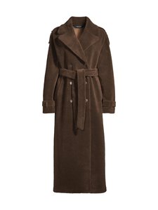 Lexington - Maxi Belted Teddy -takki - 246 DARK BROWN Lexington - Maxi Belted Teddy -takki - 246 DARK BROWN | Stockmann