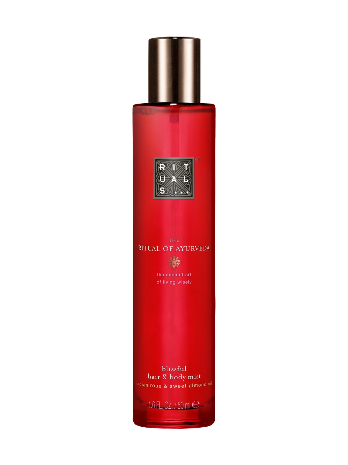 Ayurveda Hair & Body Mist -hius ja vartalosuihke 50 ml
