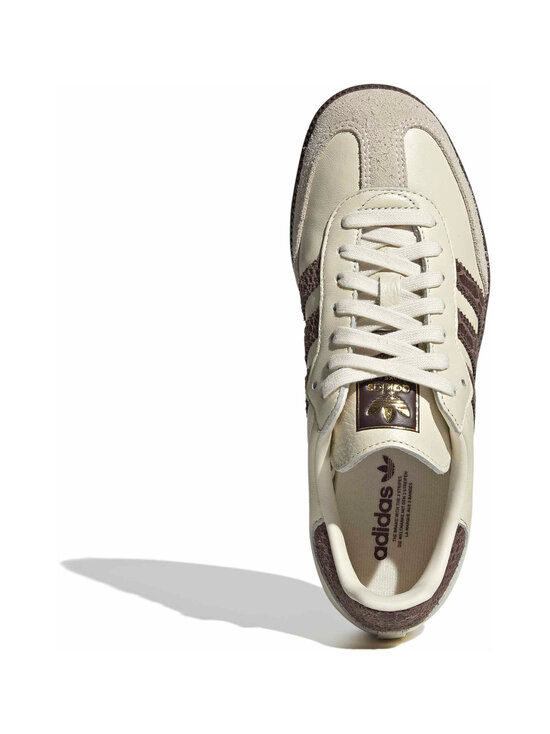 adidas Originals - W Samba OG -tennarit - IH3980 CREWHT/EARSTR/MAROON | Stockmann - photo 3