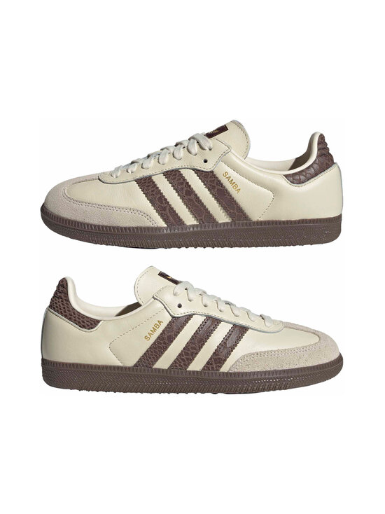 adidas Originals - W Samba OG -tennarit - IH3980 CREWHT/EARSTR/MAROON | Stockmann - photo 6