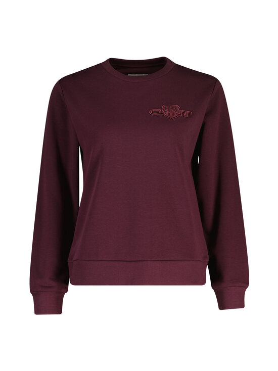 GANT - Tonal Shield -collegepaita - 667 DARKENED WINE | Stockmann - photo 1